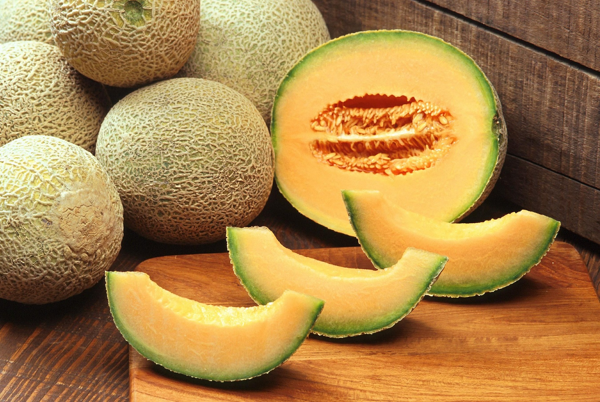 El melón cantalupo es un alimento permitido en la dieta FODMAP. (PublicDomainImages / Pixabay)